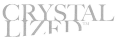 CRYSTAL LIZED TM Logo (EUIPO, 09.02.2007)