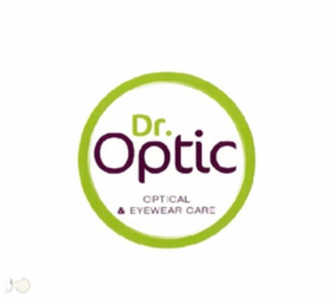 Dr. Optic OPTICAL & EYEWEAR CARE Logo (EUIPO, 27.11.2009)