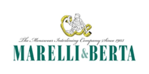 The Menswear Interlining Company Since 1903 MARELLI&BERTA Logo (EUIPO, 11.12.2009)