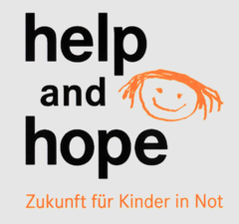 help and hope Zukunft für Kinder in Not Logo (EUIPO, 10.05.2010)