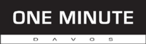 ONE MINUTE DAVOS Logo (EUIPO, 10.12.2010)