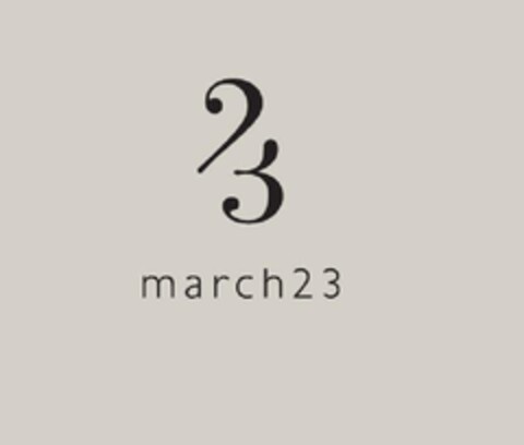 MARCH 23 Logo (EUIPO, 13.02.2012)