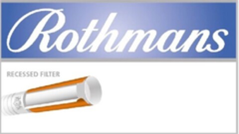 ROTHMANS RECESSED FILTER Logo (EUIPO, 17.07.2013)