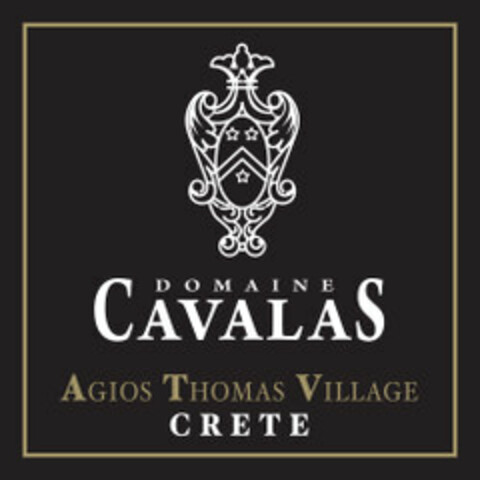 DOMAINE CAVALAS AGIOS THOMAS VILLAGE CRETE Logo (EUIPO, 26.08.2014)
