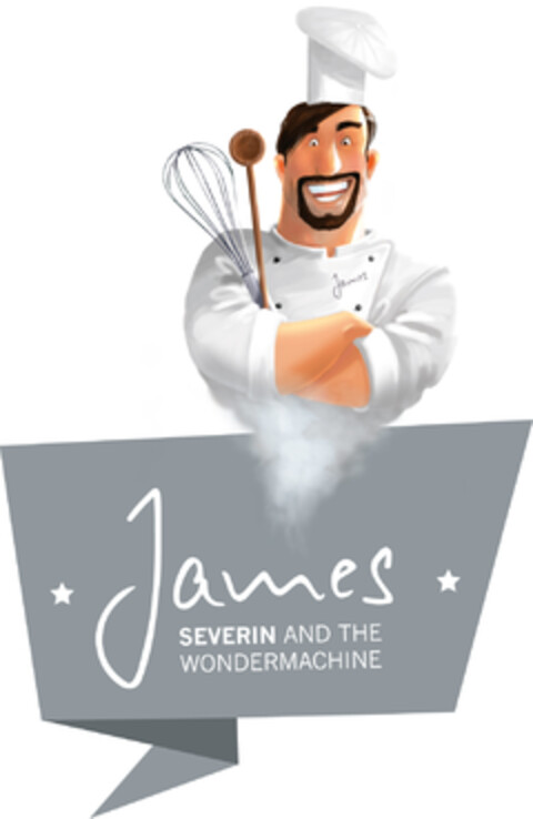 James SEVERIN AND THE WONDERMACHINE Logo (EUIPO, 11/18/2014)