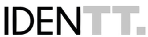 IDENTT. Logo (EUIPO, 29.06.2015)