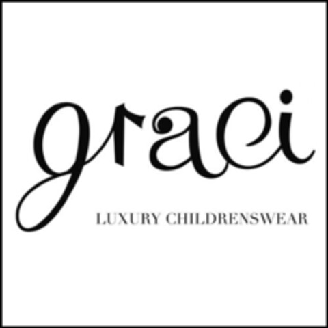 GRACI LUXURY CHILDRENSWEAR Logo (EUIPO, 11/09/2015)