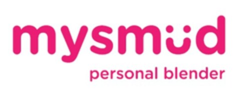 MYSMÜD PERSONAL BLENDER Logo (EUIPO, 02.02.2016)