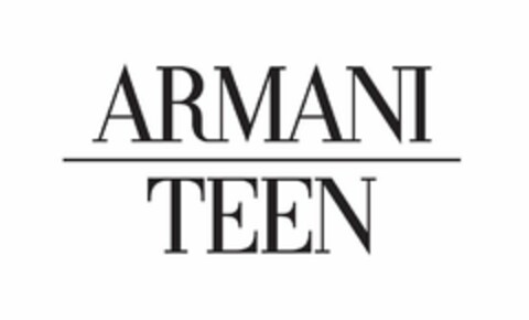 ARMANI TEEN Logo (EUIPO, 06.07.2016)