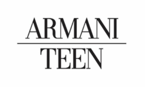 ARMANI TEEN Logo (EUIPO, 07/06/2016)