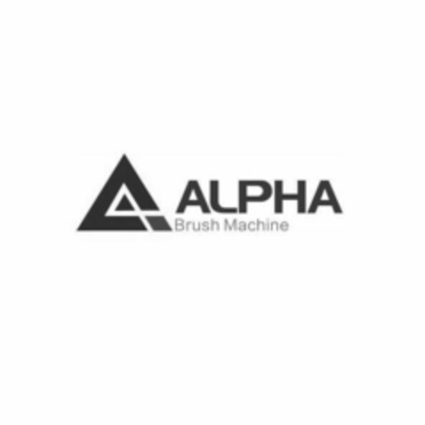 ALPHA Brush Machine Logo (EUIPO, 01/10/2017)