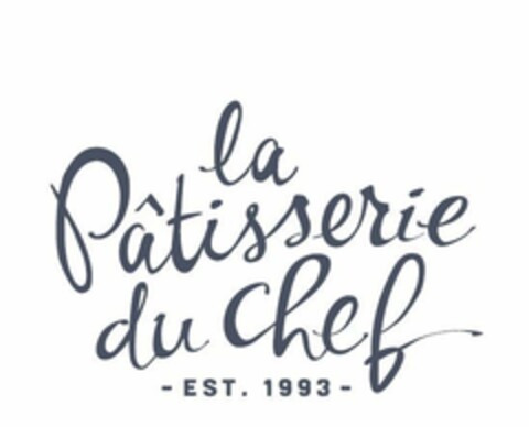 LA PATISSERIE DU CHEF EST.1993 Logo (EUIPO, 27.10.2017)