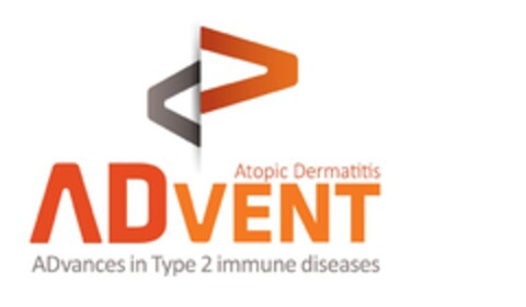 Atopic Dermatitis ADVENT ADvances in Type 2 immune diseases Logo (EUIPO, 02/16/2018)