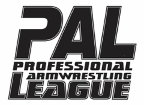 PAL PROFESSIONAL ARMWRESTLING LEAGUE Logo (EUIPO, 25.05.2018)