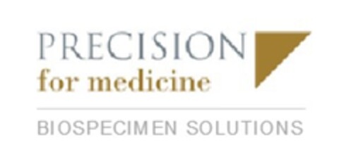 PRECISION FOR MEDICINE BIOSPECIMEN SOLUTIONS Logo (EUIPO, 06/10/2020)