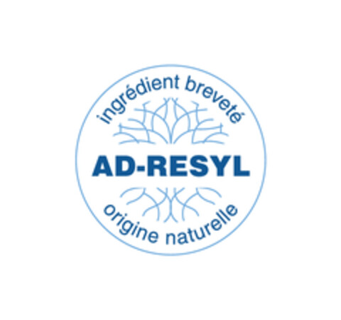 AD-RESYL ingrédient breveté origine naturelle Logo (EUIPO, 12.11.2020)