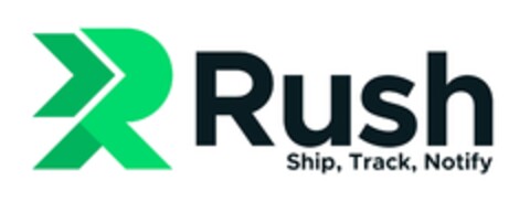 R Rush Ship, Track, Notify Logo (EUIPO, 05/09/2022)