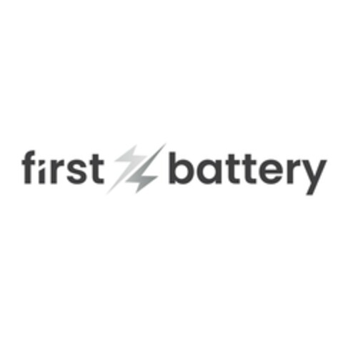 First Battery Logo (EUIPO, 10/26/2023)