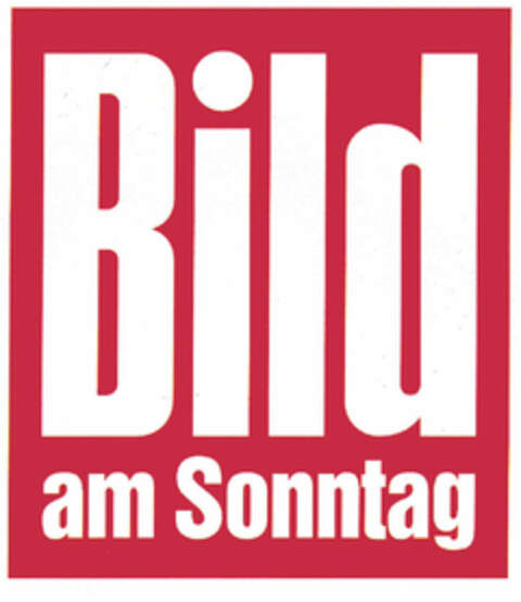 Bild am Sonntag Logo (EUIPO, 04/01/1996)