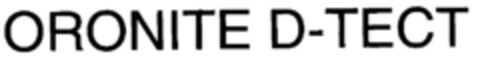 ORONITE D-TECT Logo (EUIPO, 18.02.1999)