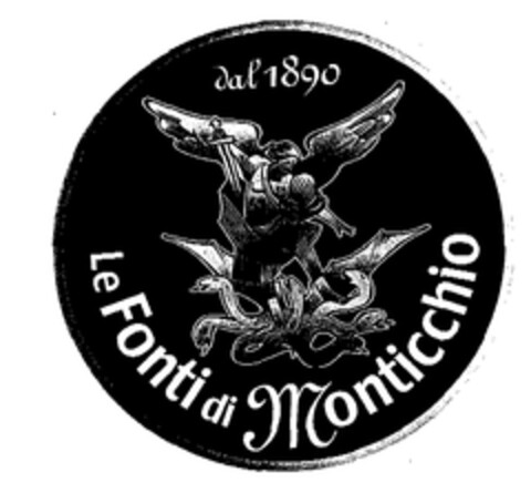 dal 1890 Le Fonti di Monticchio Logo (EUIPO, 12.06.2003)