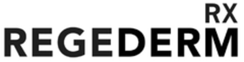 REGEDERM RX Logo (EUIPO, 13.06.2014)