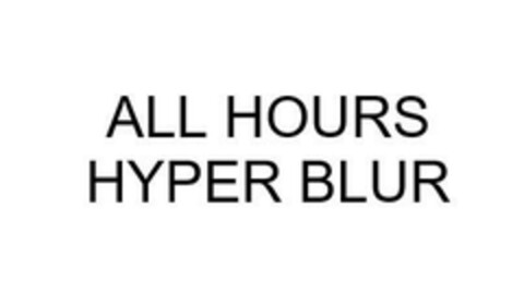 ALL HOURS HYPER BLUR Logo (EUIPO, 09/28/2023)