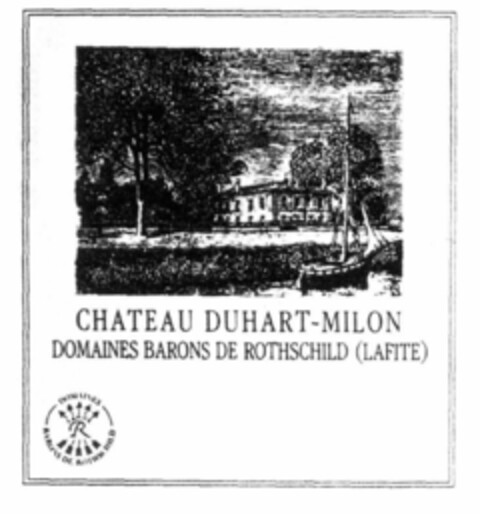 CHATEAU DUHART-MILON DOMAINES BARONS DE ROTHSCHILD (LAFITE) R DOMAINES BARONS DE ROTHSCHILD Logo (EUIPO, 05/19/1998)