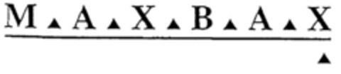 MAXBAX Logo (EUIPO, 06/30/1998)