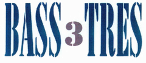 BASS 3 TRES Logo (EUIPO, 24.07.2000)