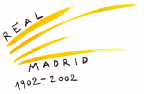 REAL MADRID 1902-2002 Logo (EUIPO, 12.07.2001)