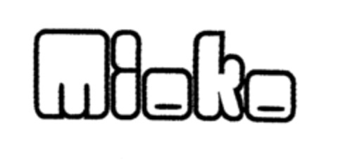 Mioko Logo (EUIPO, 04/17/2002)