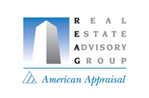 REAL ESTATE ADVISORY GROUP American Appraisal Logo (EUIPO, 12/18/2004)