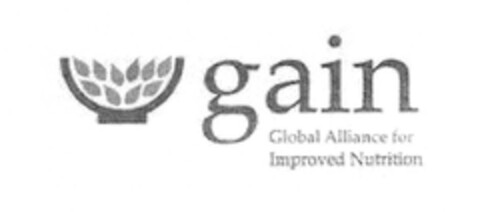 gain Global Alliance for Improved Nutrition Logo (EUIPO, 10/21/2005)