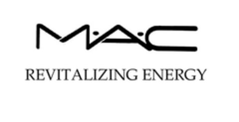 MAC REVITALIZING ENERGY Logo (EUIPO, 08.08.2007)