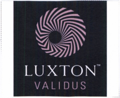 LUXTON VALIDUS Logo (EUIPO, 17.12.2008)