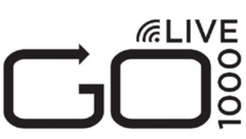 GO LIVE 1000 Logo (EUIPO, 05/07/2010)