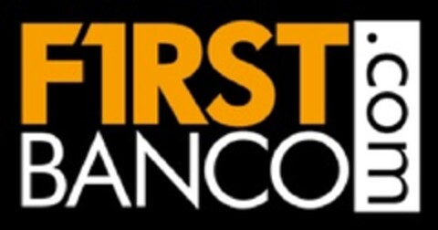 F1RST BANCO.COM Logo (EUIPO, 07/20/2012)