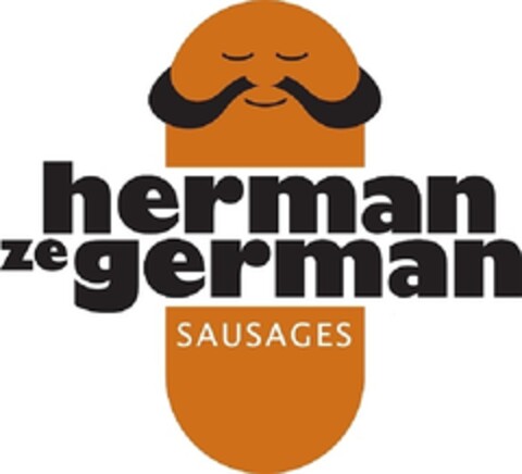 herman ze german sausages Logo (EUIPO, 01/10/2014)