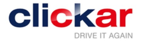 clickar DRIVE IT AGAIN Logo (EUIPO, 16.07.2014)