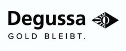 Degussa GOLD BLEIBT Logo (EUIPO, 05.08.2015)