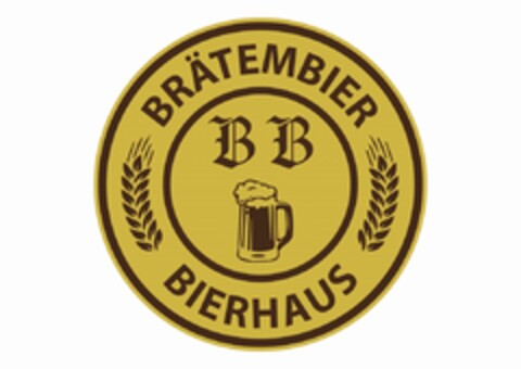 BRÄTEMBIER BB BIERHAUS Logo (EUIPO, 03.04.2018)