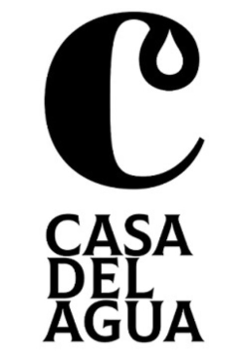 C CASA DEL AGUA Logo (EUIPO, 06/15/2018)