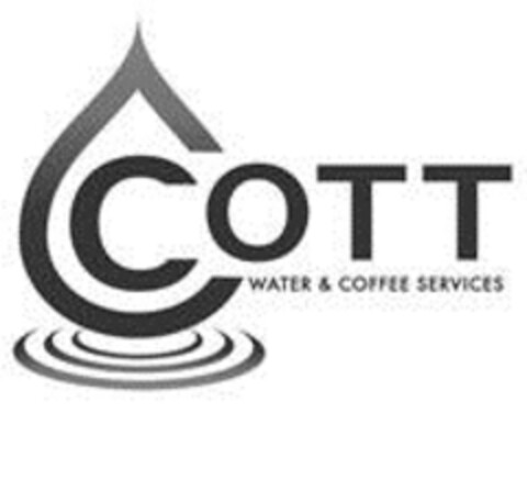 COTT WATER & COFFEE SERVICES Logo (EUIPO, 10.07.2018)