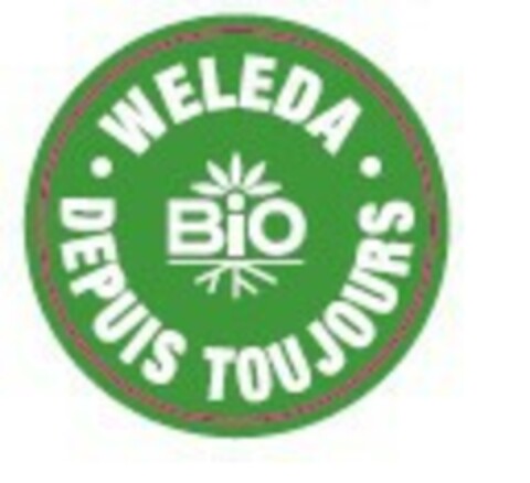 WELEDA BIO DEPUIS TOUJOURS Logo (EUIPO, 13.07.2018)