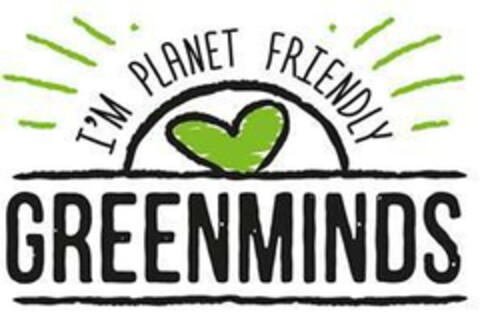 I'M PLANET FRIENDLY GREENMINDS Logo (EUIPO, 30.10.2018)