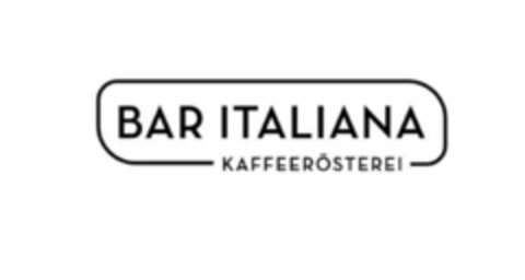 BAR ITALIANA KAFFEERÖSTEREI Logo (EUIPO, 12/20/2018)