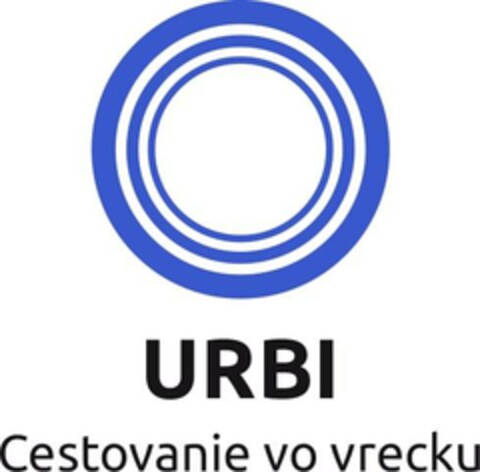 URBI Cestovanie vo vrecku Logo (EUIPO, 09.04.2019)