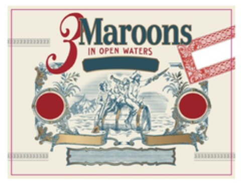 3 Maroons IN OPEN WATERS Logo (EUIPO, 06/03/2019)