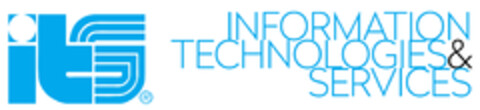 ITS INFORMATION TECHNOLOGIES & SERVICES Logo (EUIPO, 19.12.2019)